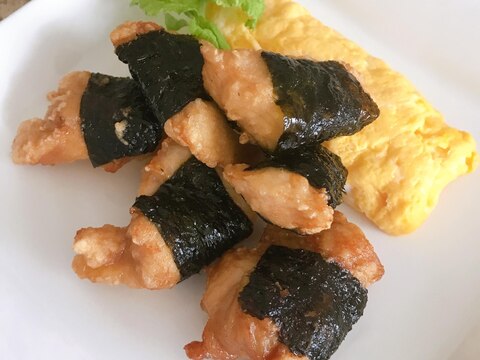 鶏むね肉の磯辺揚げ